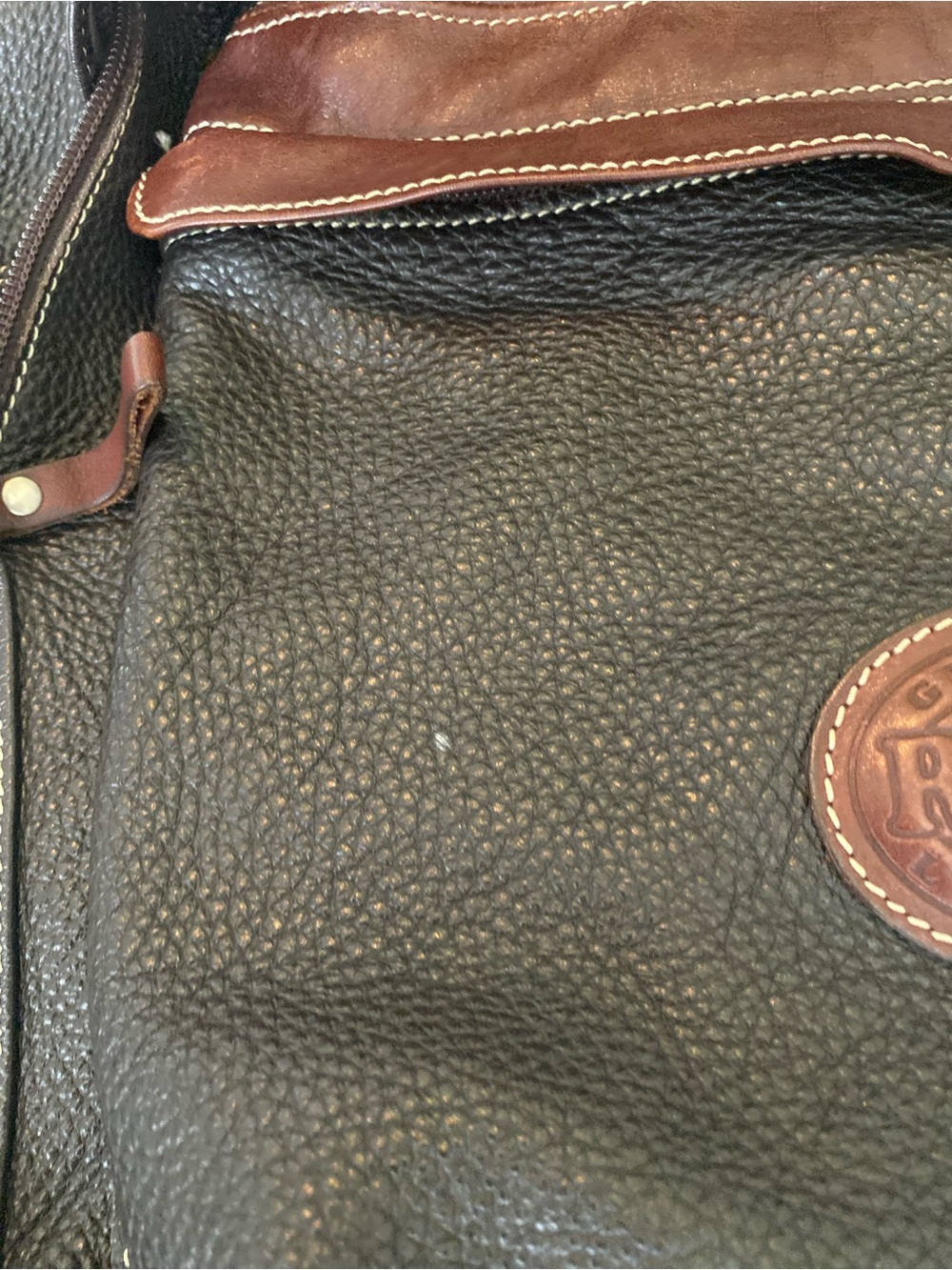 Vintage Roots Leather Backpack - Picture 7 of 9